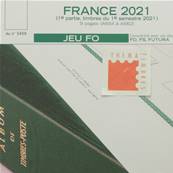 Jeu France Futura FO 2021 1er semestre Yvert et Tellier 135887