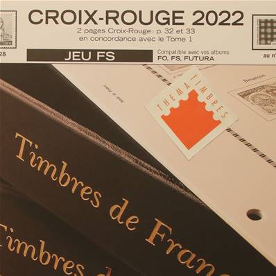 Jeu France Futura FS 2022 Croix Rouge Yvert et Tellier 137568