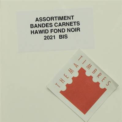Jeu de pochettes pour feuilles carnets 2021 Louvre Ceres HBA21bis