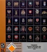 Feuilles standard ST-LX 1B timbres découpés blocs carnets France 2025 DAVO 53775
