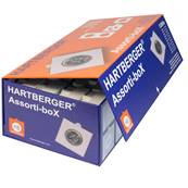 boite de 1200 étuis carton HB autocollants Hartberger 8323 1602
