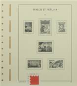 Feuilles Wallis et Futuna 2020 à 2021 pochettes SF Leuchtturm 15WF/5SF 367233