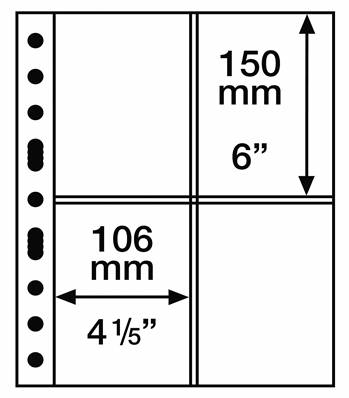 5 Feuilles Transparentes GRANDE 2CT Leuchtturm 337553