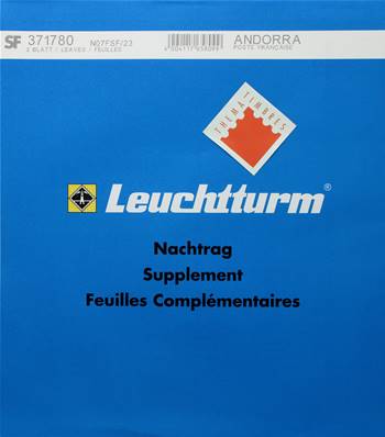 Feuilles Andorre Francais 2023 SF Leuchtturm N07F SF/23 371780