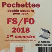Pochettes 1er semestre 2018 pour FS FO Yvert et Tellier 132375
