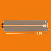 25 bandes 210 mm x 48 mm double soudure fond noir Yvert et Tellier 19048