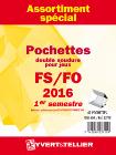 Pochettes 1er semestre 2016 pour Futura FS FO Yvert et Tellier 23710