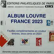 Feuilles France 2023 Album Louvre Editions Ceres FF23