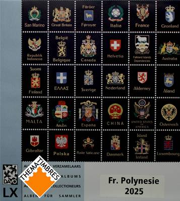 Feuilles Luxe Polynésie Française 2025 DAVO 3855
