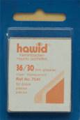 50 pochettes Hawid 7041 simple soudure fond transparent 36 x 30 mm ID213