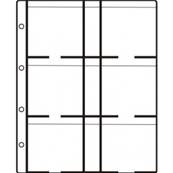 10 feuilles transparentes LK6 super 6 cases SMALL Hartberger 8212