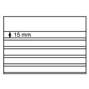 50 cartes d'envoi 210 x 148mm à 5 bandes pvc + rabat Leuchtturm 341468