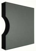 Boitier de protection pour reliure Regular 814-S noir LINDNER