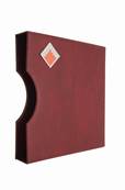 Boitier de protection pour reliure Regular 814-W bordeaux LINDNER