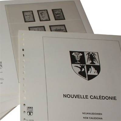 Feuilles Nouvelle Caledonie 1984 à 1996 Lindner T446-84