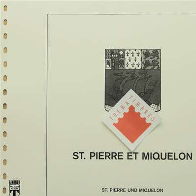 Feuilles Saint Pierre et Miquelon 1985 à 2007 LINDNER T448