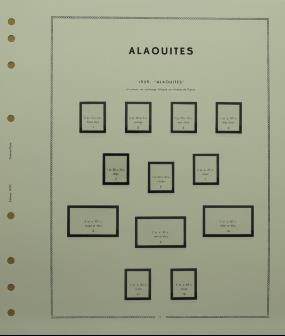 ALAOUITES ROUAD 1916 à 1929 avec pochettes MOC 341298