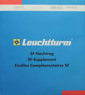 Feuilles à pochettes SF Timbres de France de 2013 Leuchtturm N15SF/13 346157