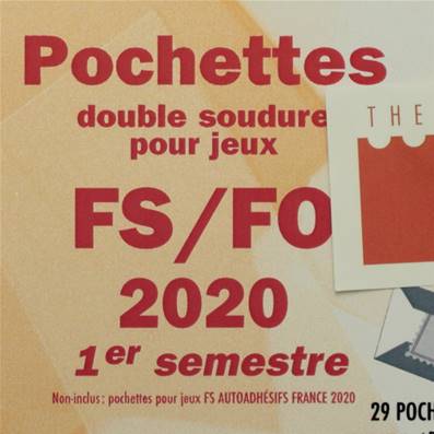 Pochettes 1er semestre 2020 pour FS FO Yvert et Tellier 135109