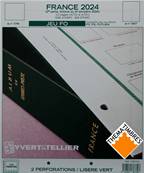 Jeu France Futura FO 2024 2e semestre Yvert et Tellier 138730