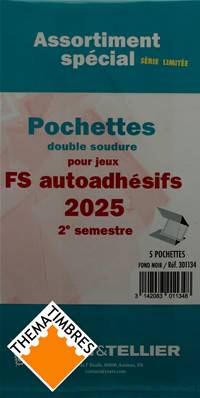 Pochettes 2e sem 2025 Futura FS autoadhesifs Yvert & Tellier 301134
