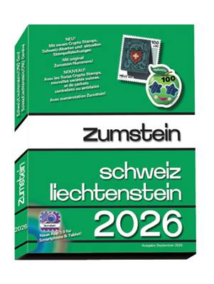Catalogue des Timbres de Suisse et du Liechtenstein 2026 Zumstein