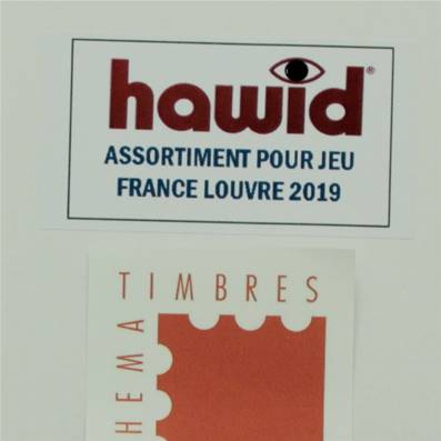 Jeu de pochettes pour feuilles France 2019 Album Louvre Ceres HBA19