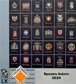 Feuilles Luxe ANDORRE Espagnol 2025 DAVO 1455