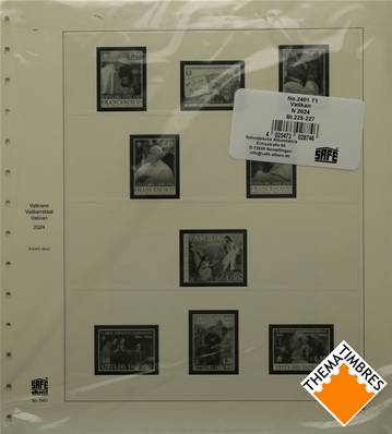 Feuilles Vatican 2024 SAFE DUAL 2401-24