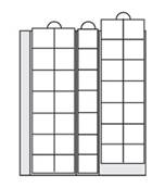 2 feuilles Premium vertes pour pieces de 2 euros SAFE 7393S
