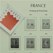 Feuilles France Journaux, tlgraphe  SF Leuchtturm 15 Z SF 305391