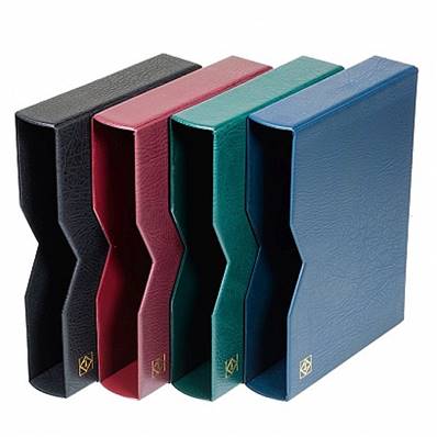 Etui bleu pour classeur 64 pages Leuchtturm KALZS32BL 307168