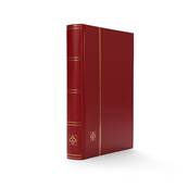 classeur pour timbres 64 pages noires BASIC S64 rouge Leuchtturm 330026