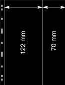 5 feuilles UNIPLATE noires 062 LINDNER