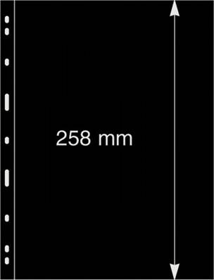 5 feuilles UNIPLATE noires 071 LINDNER