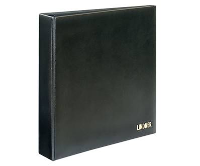 Album à vis pour feuilles mobiles Lindner 1190 noir