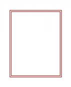 Box rouge sans compartiment rouge LINDNER 2100