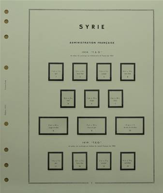 Syrie 1919 à 1945 avec pochettes MOC 341276