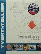 Catalogue des Timbres Europe vol 4 Pologne à Russie 2020 Yvert & Tellier