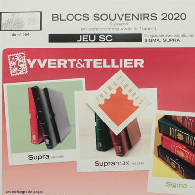 Jeu France SC Blocs Souvenirs 2020 Yvert et Tellier 135406