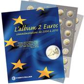 feuilles 2 Euros commemoratifs 2004 à 2010 caravelle Yvert et Tellier 2611