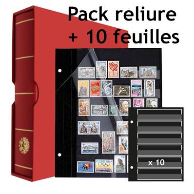 Offre Album Futura rouge et 10 RECHARGES C80 Yvert et Tellier 27592