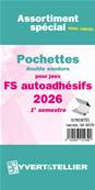 Pochettes 1er sem 2026 Futura FS autoadhesifs Yvert & Tellier 301239