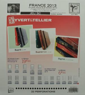 Jeu France SC 2013 2e semestre Yvert et Tellier 840012