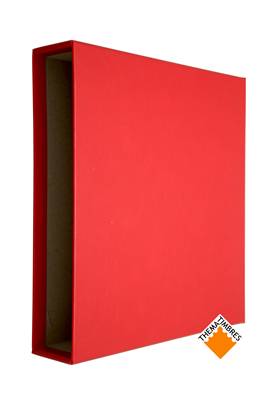 etui pour reliure standard 02 ou 010 Rouge Edition Ceres E02