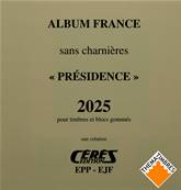 Jeu Presidence 2025 France sans charniere Ceres PF25