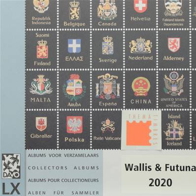 Feuilles Luxe Wallis et Futuna 2020 DAVO 14150