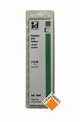 25 bandes ID double soudure fond noir 210 x 48 mm ID1048