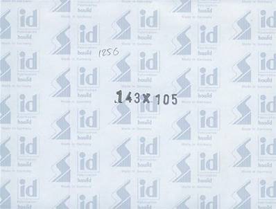 10 pochettes Hawid double soudure fond noir 143 x 105 mm ID1256