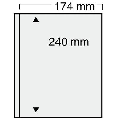 10 feuilles Compact à 1 case SAFE 7871